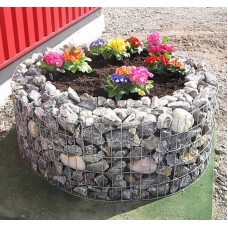 Габион ландшафтный клумба болтовой оцинкованный (Ц) 1,1х1,1х0,5х4х50х100 мм ТУ 25.93.13-004-52757089