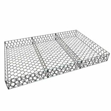 Габион двойного кручения матрацно-тюфячный дорожный оцинкованный полимерный (ЦП ПВХ) ГСИ-М 60х80 (С60) 6х2х0,17х2,4 мм 2,04 м3 ГОСТ Р 52132-2003